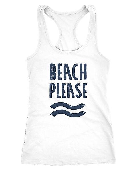 Neverless Tanktop Damen Tank-Top Beach please günstig online kaufen