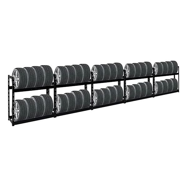 PROREGAL Mega Deal 5x Reifenregal Tiger HxBxT 100 x 110 x 35 cm bis zu 40 R günstig online kaufen