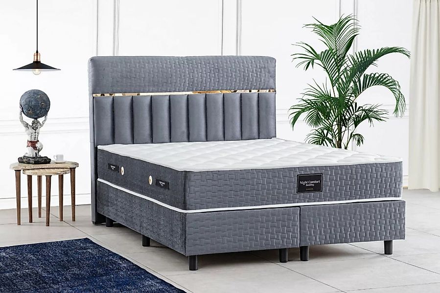 gowoll Boxspringbett 160x200, Barcelona Schlafzimmerbett (1xMatratze, 1xBet günstig online kaufen