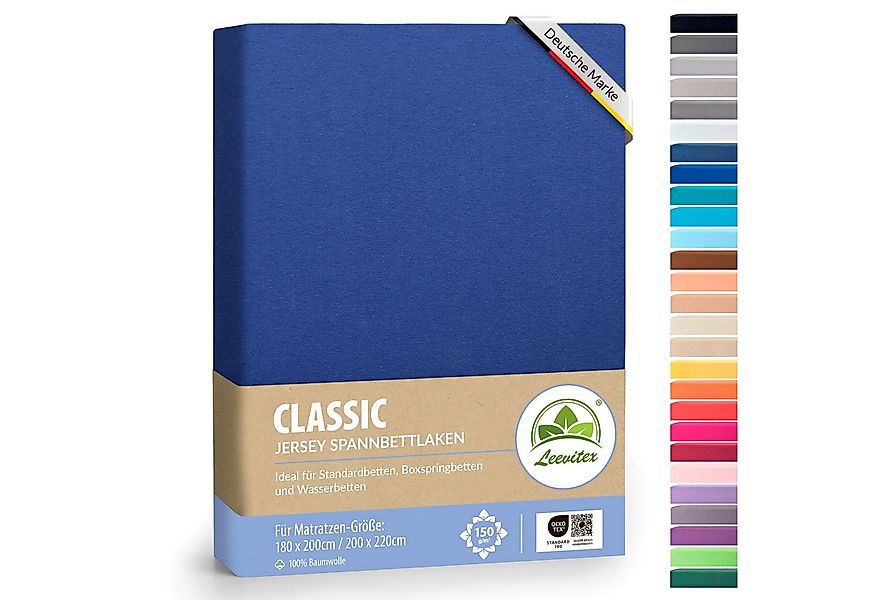 leevitex® Spannbettlaken Spannbettlaken Boxspringbett & Wasserbett Spannbet günstig online kaufen