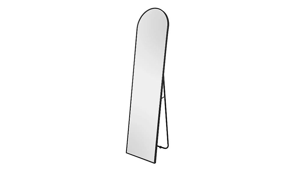 Standspiegel  Malcesine ¦ schwarz ¦ Glas,Aluminium,Metall ¦ Maße (cm): B: 4 günstig online kaufen