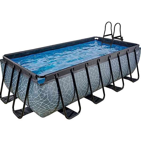 EXIT Framepool, (Set, 3 tlg.), BxLxH: 200x400x100 cm, mit Sandfilterpumpe u günstig online kaufen