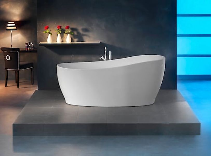 OTTOFOND Badewanne »Relax« Höhe 76 cm mit verchromte Ablaufgarnitur "Klick- günstig online kaufen