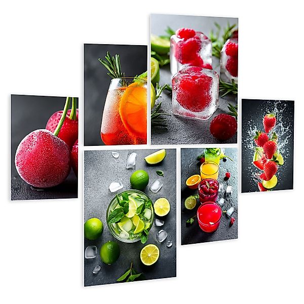artissimo Mehrteilige Bilder Bilderset 6er-Set, Deko günstig online kaufen