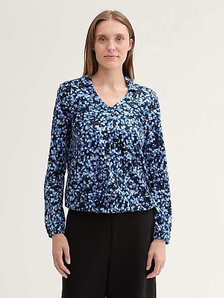 TOM TAILOR Langarmshirt Bluse mit TENCEL™ Modal günstig online kaufen