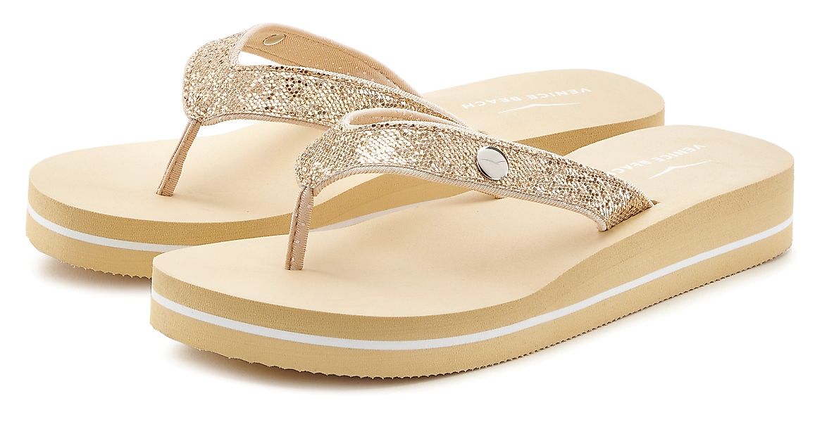 Venice Beach Badezehentrenner Sandale, Pantolette, Badeschuh günstig online kaufen