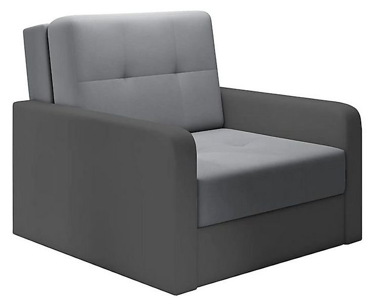 MOEBLO Schlafsofa ERIK I, Kleines Sofa Sessel in Bett Convertible Wohnzimme günstig online kaufen