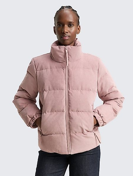 TOM TAILOR Denim Steppjacke Jacken Cord Pufferjacke mit Stehkragen günstig online kaufen