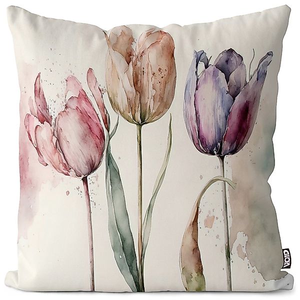VOID Kissenbezug, (1 Stück), Tulpen Malerei günstig online kaufen