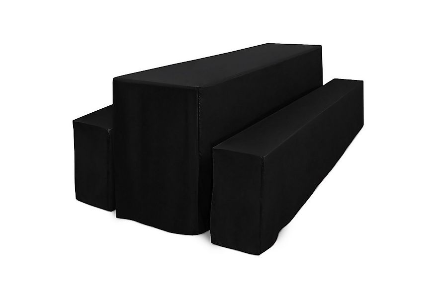 Beautissu Biertischhusse 3tlg Biertischhussen Set für Bierzeltgarnitur 220x günstig online kaufen