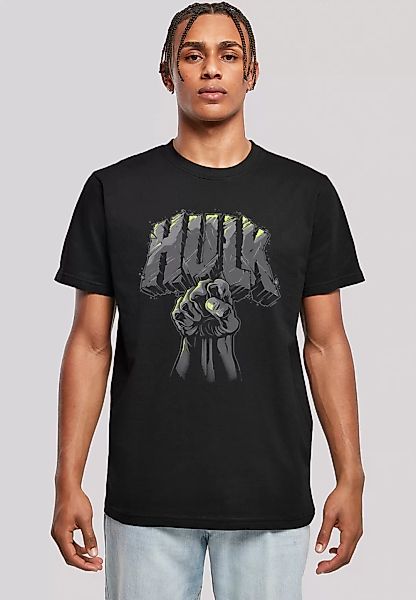 F4NT4STIC T-Shirt "T-Shirt Marvel Hulk Punch Logo", Herren,Premium Merch,Re günstig online kaufen