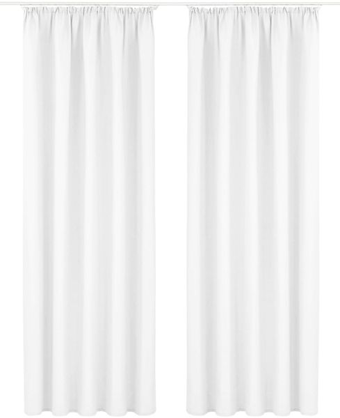 my home Vorhang "Raja, Gardinen mit Kräuselband, Vorhänge Wohnzimmer" Kräus günstig online kaufen