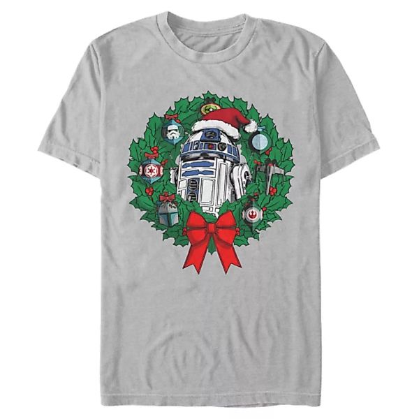 Star Wars - R2-D2 Ornament Wreath - Weihnachten - Männer T-Shirt günstig online kaufen