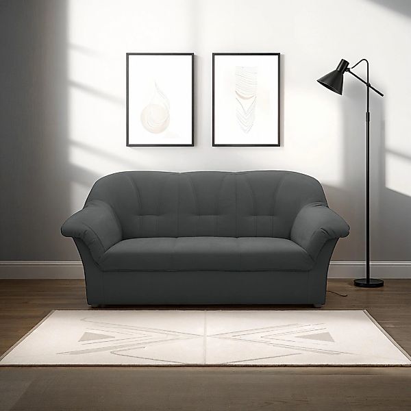 DOMO collection 3-Sitzer "Pegnitz zeitlos, elegante Armlehnen, komfortabel, günstig online kaufen