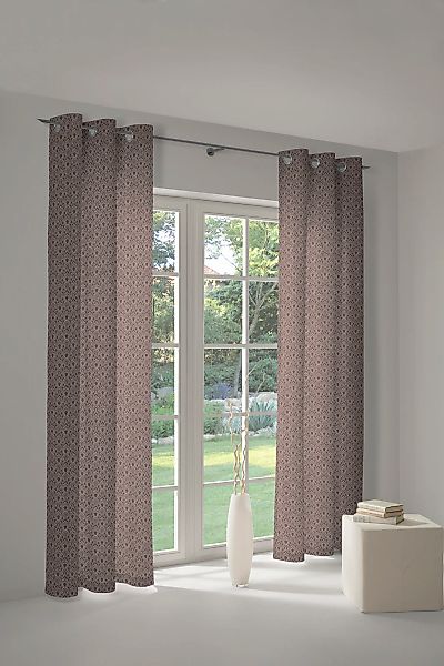Adam Vorhang "Vorhang Urban Cactus mit Ösen aus 100 % Bio-Baumwolle" Ösen 1 günstig online kaufen