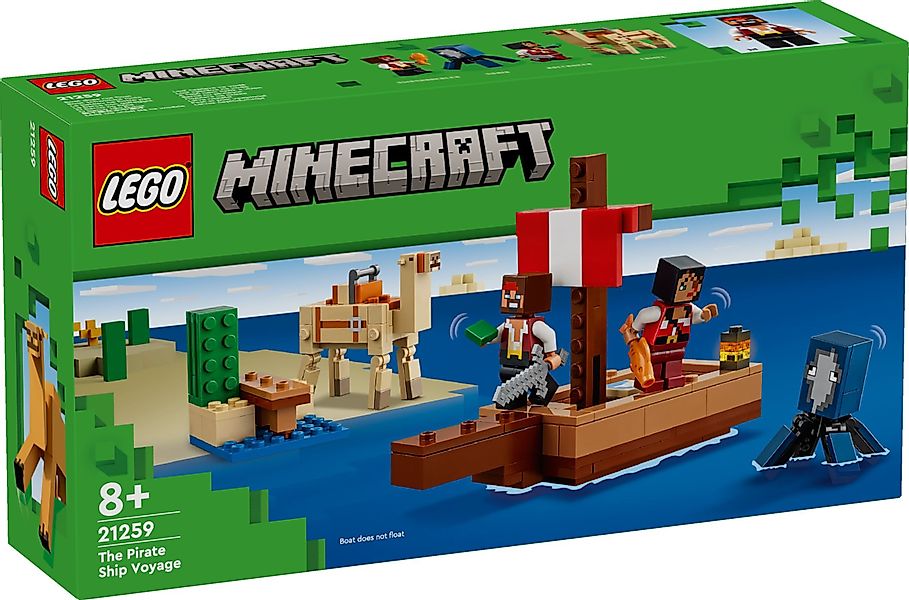 LEGO® LEGO® Minecraft Die Piratenschiffreise - günstig online kaufen