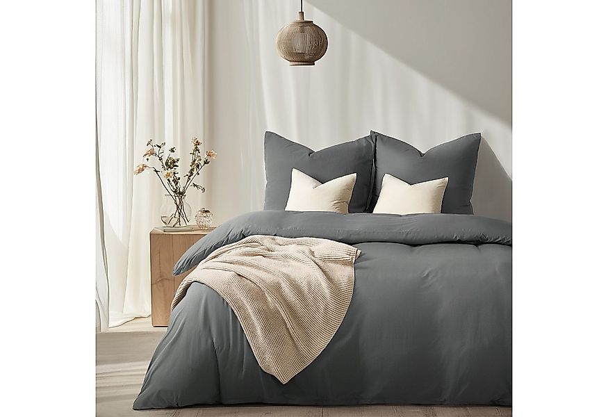 Topfinel Bettwäsche 135x200cm, Seersucker Bettwäsche-Sets, bügelfrei, aller günstig online kaufen