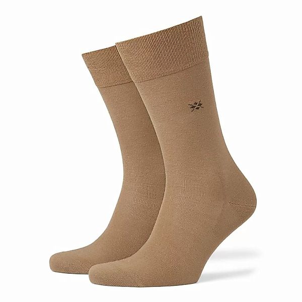 Burlington Dublin Herren Socken, 40-46, Braun, Uni, Baumwolle, 21015-505302 günstig online kaufen