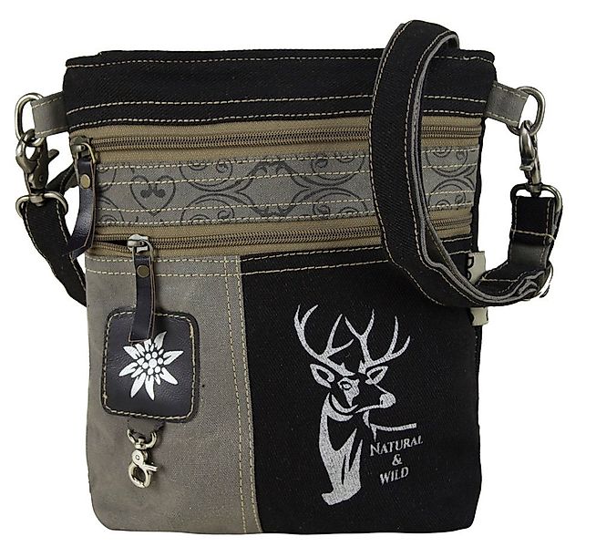 Domelo Trachtentasche Dirndl Tasche. Trachtentasche mit Hirsch Aufdruck. Um günstig online kaufen