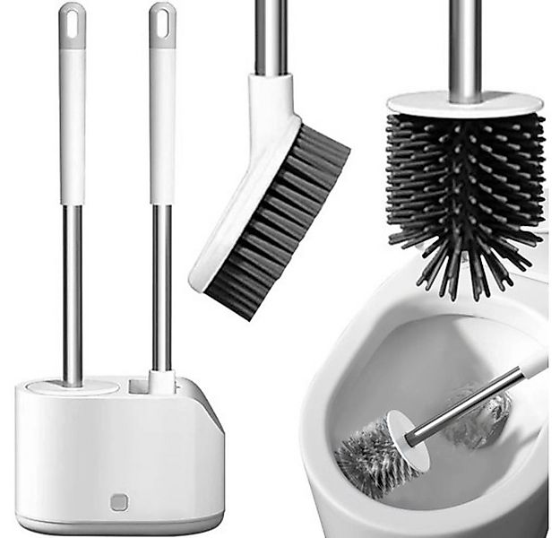 Ruhhy WC-Garnitur Badezimmerbürste Klobürste, Toilette, (Spar-Set, 3-tlg., günstig online kaufen
