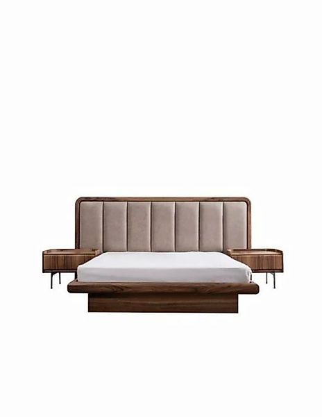 JVmoebel Bett Modernes Schlafzimmer Bett Holzbett Designer Möbel Bettgestel günstig online kaufen
