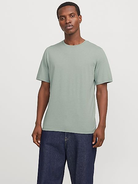 Jack & Jones Rundhalsshirt JJEORGANIC MELANGE günstig online kaufen