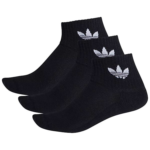 Adidas Originals Knöchel Mid Socken 3 Paare EU 46-48 Black günstig online kaufen