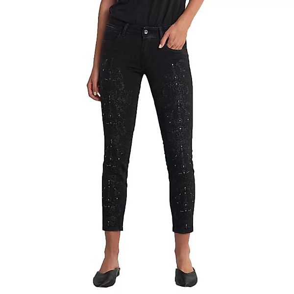 Salsa Jeans Push Up Wonder Capri Premium Jeans Waschen 26 Black günstig online kaufen