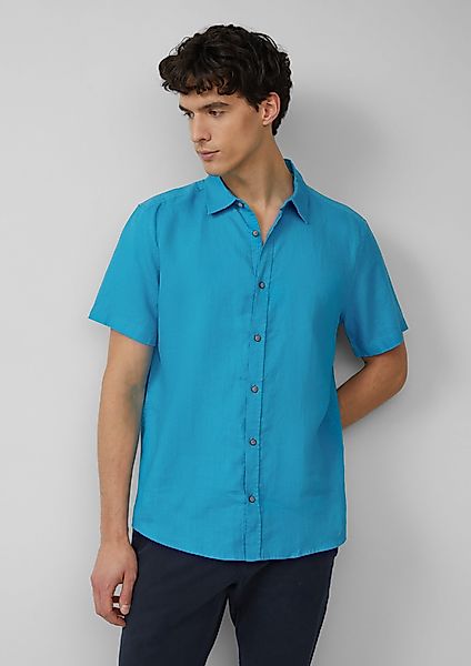 s.Oliver Kurzarmhemd Regular Fit: Leichtes Kurzarmhemd günstig online kaufen