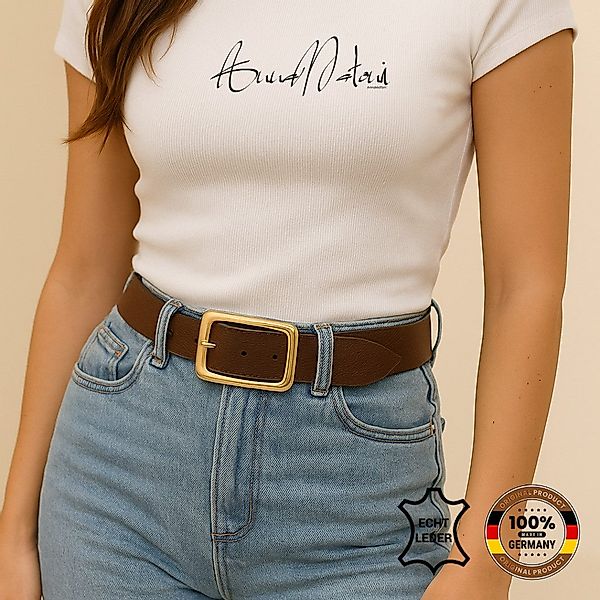 AnnaMatoni Ledergürtel AnnaMatoni Ledergürtel Flora Ledergürtel günstig online kaufen