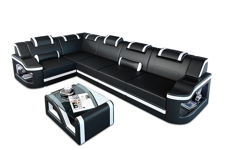 Sofa Dreams Ecksofa Ledersofa Padua L günstig online kaufen