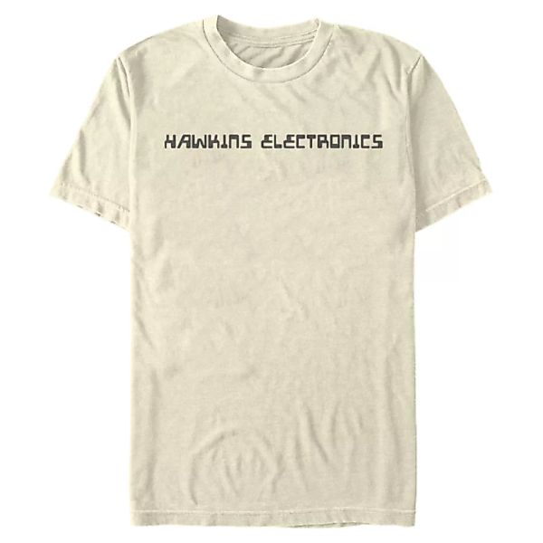 Netflix - Stranger Things - Hawkins Electronics - Männer T-Shirt günstig online kaufen