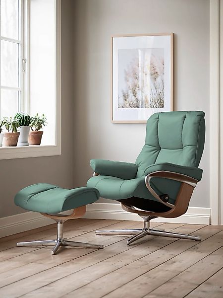 Stressless "Mayfair" mit Cross Base, Größe S, M & L, Holzakzent Eiche günstig online kaufen