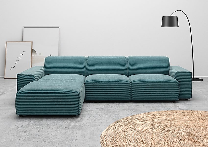 andas Ecksofa "Glimminge auch in Breitcord, Feincord, Bouclé + Easy care-Be günstig online kaufen