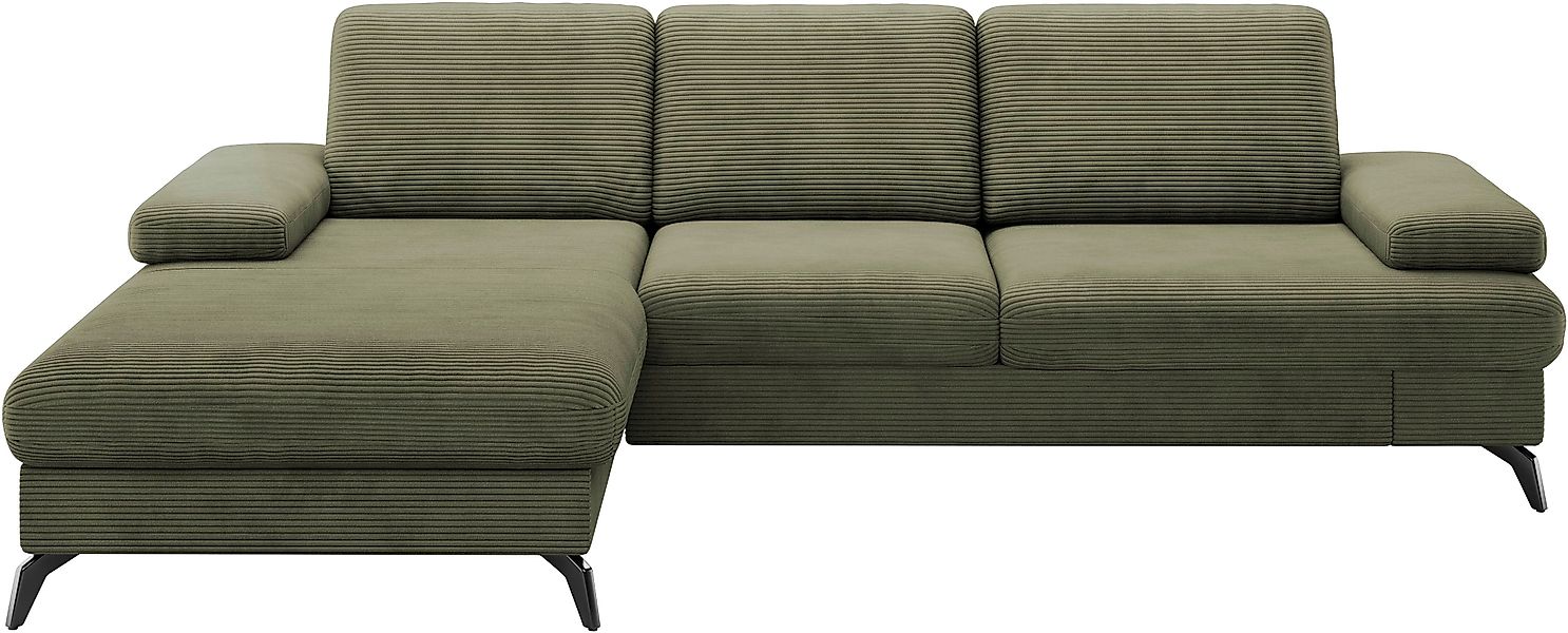 sit&more Ecksofa "Morris Jubi L-Form, B: 247 cm" mit Armteilfunktion & 1 Zi günstig online kaufen