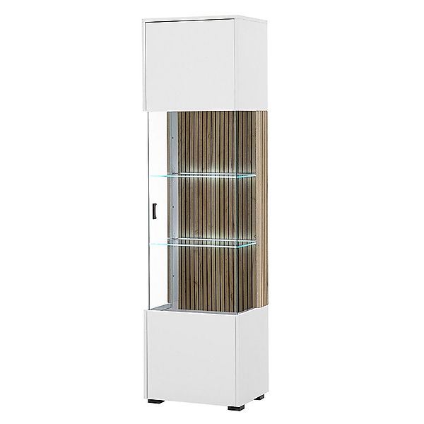 Lomadox Vitrine HUNTER-61 Vitrinenschrank Standvitrine Beleuchtung günstig online kaufen
