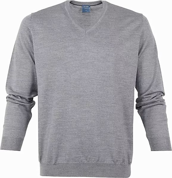 Olymp Pullover Merinowolle Grau - Größe XL günstig online kaufen
