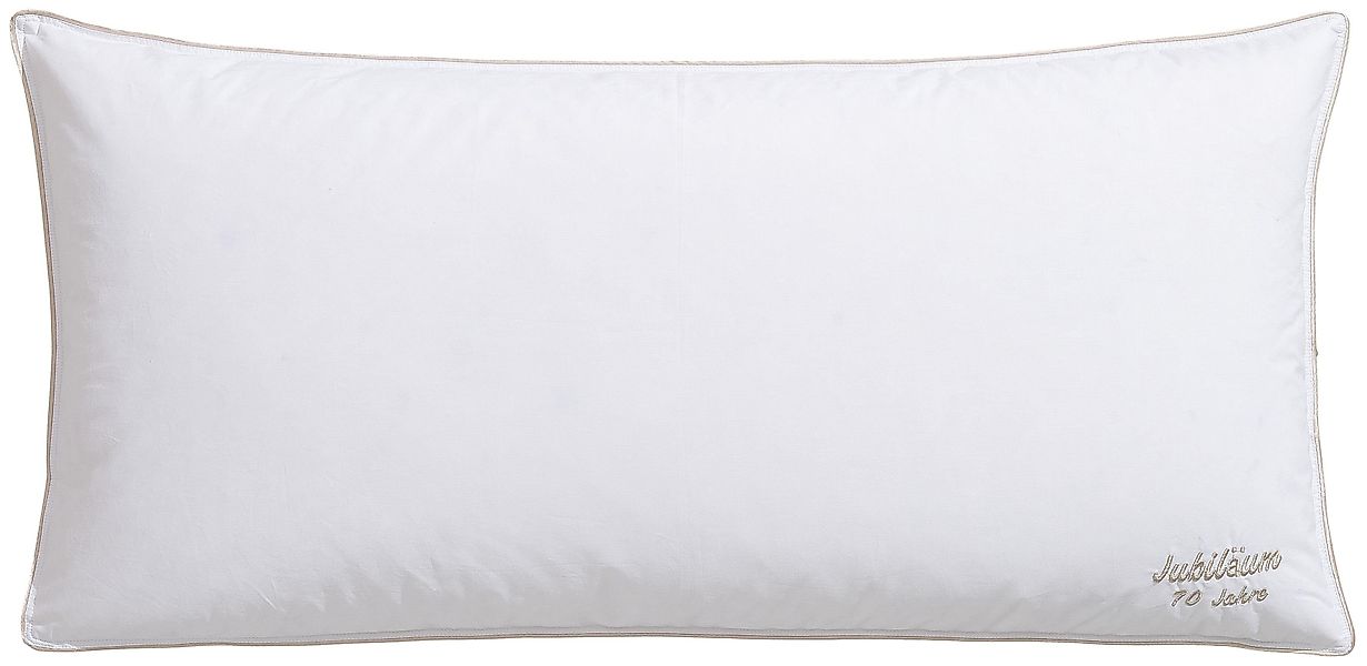 QUEENS TEXTILES Gänsefederkopfkissen Jubiläum günstig online kaufen