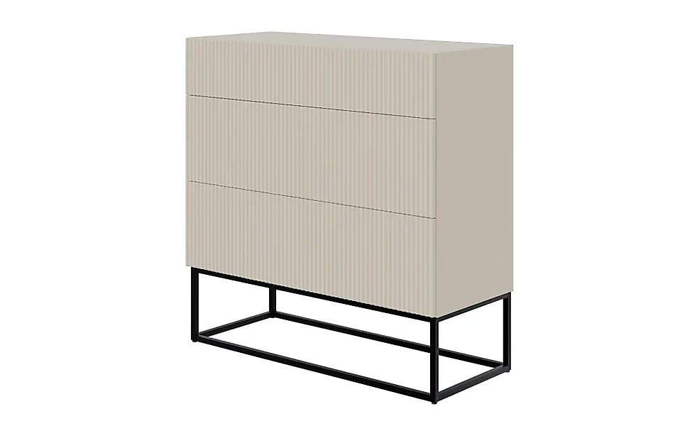 Selsey Highboard  Veldio ¦ beige ¦ Maße (cm): B: 90 H: 90 Kommoden & Sidebo günstig online kaufen