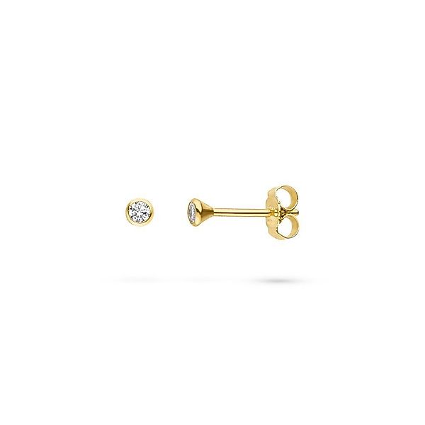 SKIELKA DESIGNSCHMUCK Single-Ohrstecker 1 Gold Ohrstecker günstig online kaufen