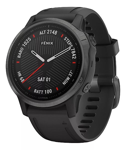 Garmin fenix 6S SAPPHIRE Schwarz 010-02159-25 Smartwatch günstig online kaufen