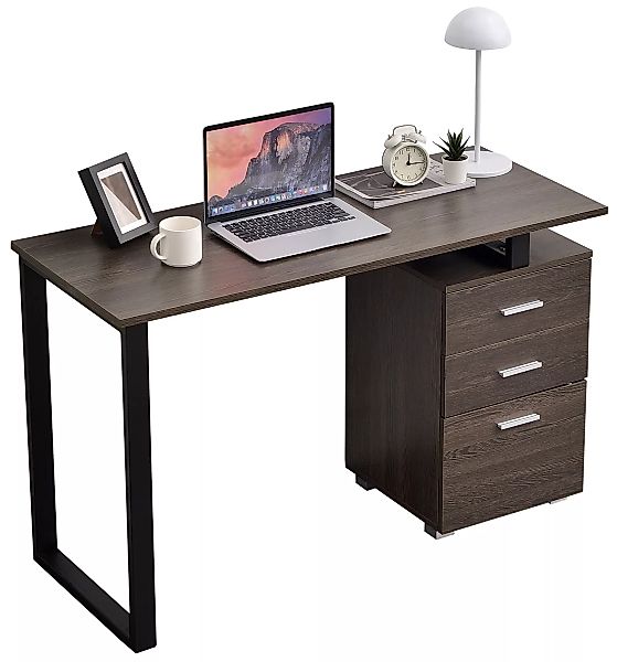 Schreibtisch Stockton-braun günstig online kaufen