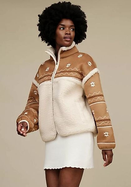 UGG Plüschjacke W MARLENE JACKET ATHERSON mit aufwendigen Stickereien günstig online kaufen