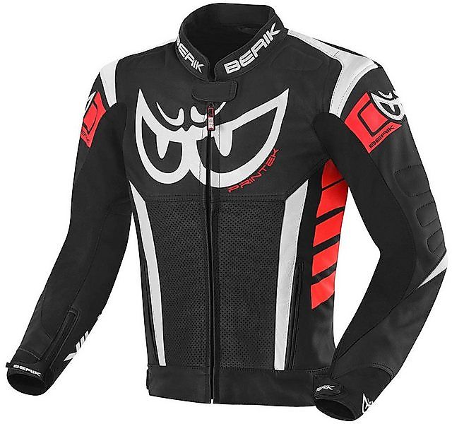 Berik Motorradjacke Zakura Motorrad Lederjacke herausnehmbares Innenfutter günstig online kaufen