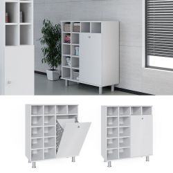 Vicco Wäscheschrank Fynn, Weiß, 78.4 x günstig online kaufen