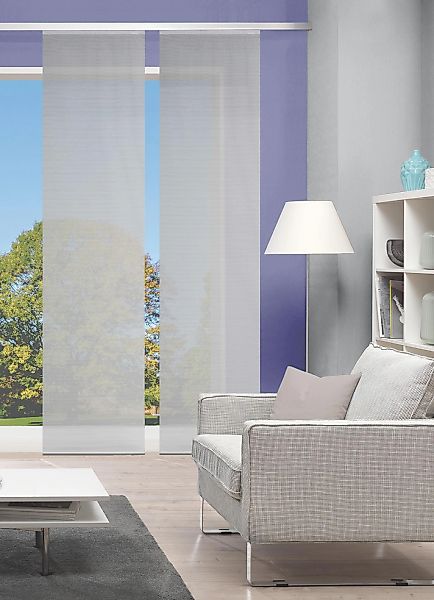 Vision S Schiebegardine "2ER SET ROM" Paneelwagen 2 Stk. tlg. HxB: 260x60, günstig online kaufen