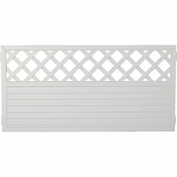 T & J Kunststoffzaun Ranki Lightline 180 x 90 cm günstig online kaufen
