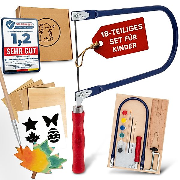 Eli Kinder-Werkzeug-Set Laubsäge für Kinder - günstig online kaufen