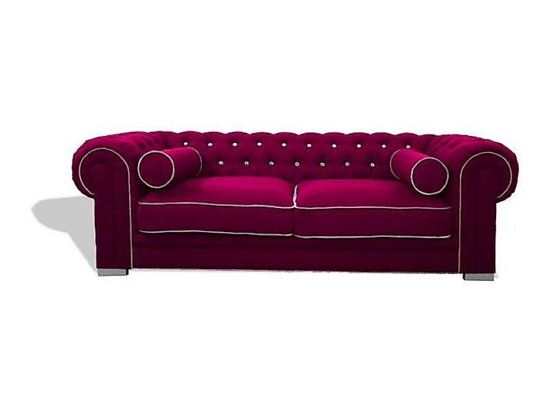 Xlmoebel 3-Sitzer Chesterfield Sofa mit 3 Sitzplätzen, Polsterdesigner-Couc günstig online kaufen