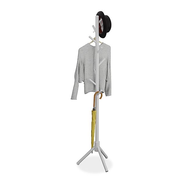 relaxdays Garderobenständer Buchenholz, (1 St., 1), günstig online kaufen